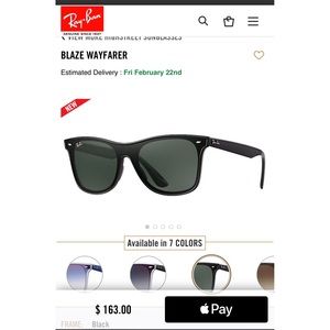 Blaze Wayfarer, brand new.